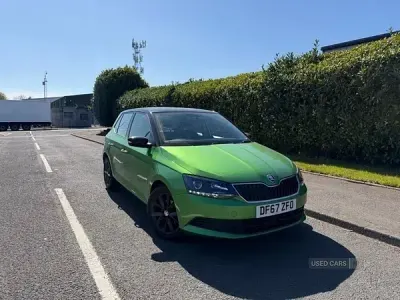 Used Skoda Fabia Colour Edition 95 HP (69 kW) 2018 Green Hatchback
