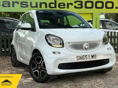 Used Smart ForTwo Coupé Premium 90 HP (66 kW) 2015 White Coupe
