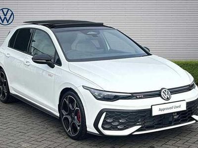 New VW Golf VIII GTI 265 HP (194 kW) 2025 White Hatchback