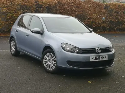 Used VW Golf VI S 103 HP (75 kW) 2011 Blue Hatchback