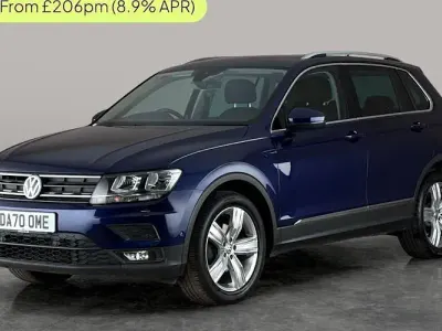 Used VW Tiguan Match 150 HP (110 kW) 2020 Blue SUV