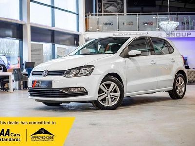 Begagnad VW Polo Edition 90 HK (66 kW) 2017 Vit Halvkombi