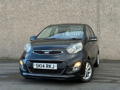 Used Kia Picanto 84 HP (61 kW) 2014 Black Hatchback