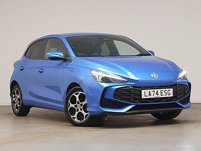 Used MG MG3 Trophy 194 HP (142 kW) 2024 Blue Hatchback