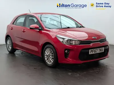 Used Kia Rio 83 HP (61 kW) 2018 Red Hatchback