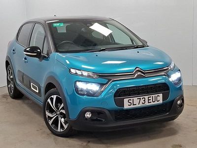 Used Citroën C3 PureTech 110 HP (80 kW) 2023 Blue Hatchback