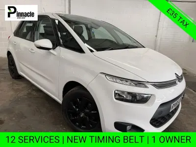Used Citroën C4 Picasso PureTech 130 HP (95 kW) 2015 White MPV