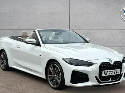 Used BMW M440 M Sport 369 HP (271 kW) 2022 White Cabriolet