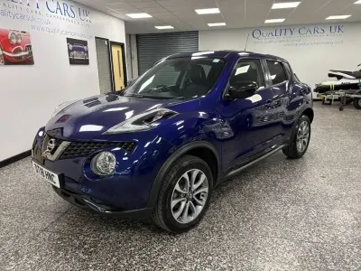Begagnad Nissan Juke 115 HK (84 kW) 2018 Blå SUV