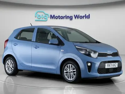 Used Kia Picanto 66 HP (48 kW) 2022 Blue Hatchback
