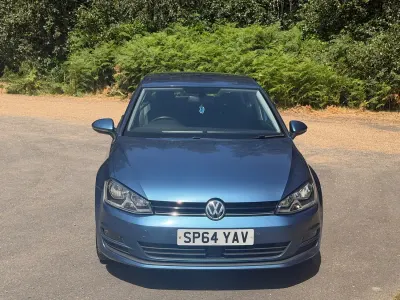 Used VW Golf VII Match 2014 Blue Hatchback