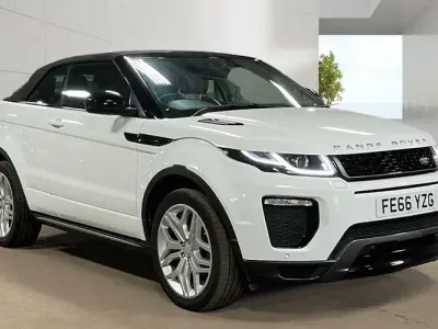 Used Land Rover Range Rover evoque HSE Dynamic 180 HP (132 kW) 2017 White Cabriolet
