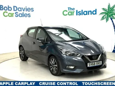 Used Nissan Micra Acenta Limited Edition 90 HP (66 kW) 2018 Grey Hatchback