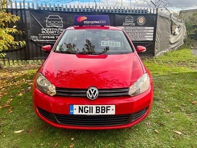 Red Used 2011 VW Golf VI SE Hatchback | £2,495 (Good price)
