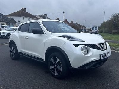 Used Nissan Juke 112 HP (82 kW) 2019 White SUV
