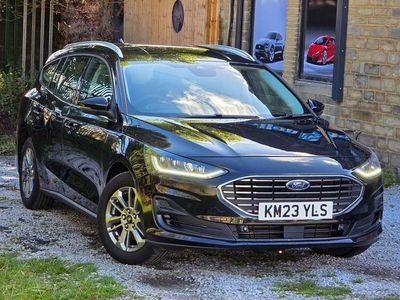 Black Used 2023 Ford Focus Titanium Estate | £8,990