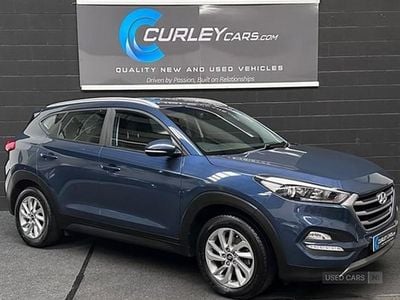 Used Hyundai Tucson SE 116 HP (85 kW) 2017 Blue SUV