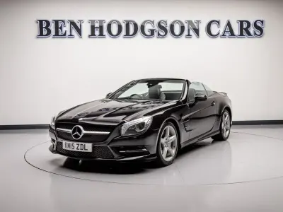 Used Mercedes SL400 AMG 333 HP (244 kW) 2015 Black Cabriolet