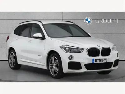 Used BMW X1 M Sport 190 HP (139 kW) 2018 White SUV