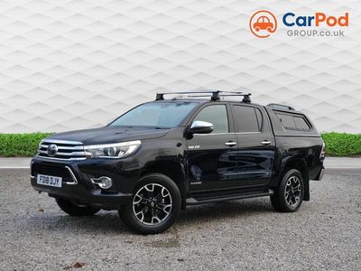 Black Used 2018 Toyota HiLux Pickup | £23,990 (Expensive)