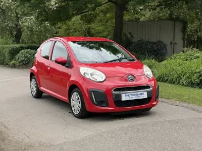 Used Citroën C1 VTR Sport 68 HP (50 kW) 2012 Red Hatchback