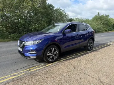 Used Nissan Qashqai N-Connecta 110 HP (80 kW) 2017 Blue SUV