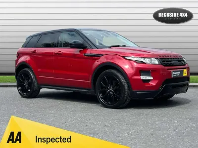 Used Land Rover Range Rover evoque Dynamic 2015 Red Estate