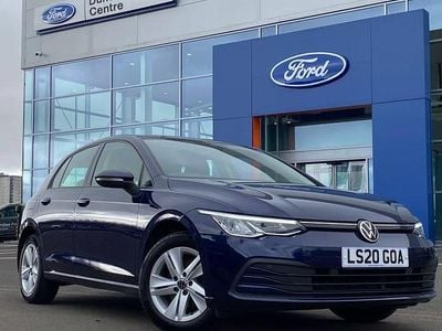 Used VW Golf VII Life 150 HP (110 kW) 2020 Blue Hatchback