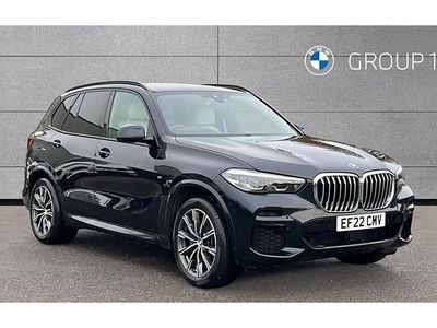 Carbon black Used 2022 BMW X5 M Sport SUV | £44,650 (Super price)