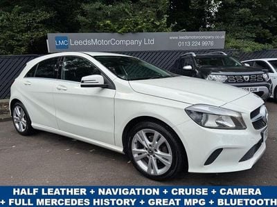 White Used 2017 Mercedes A180 Hatchback | £10,695 (Good price)