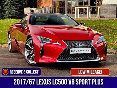 Used Lexus LC 500 Sport Line 2017 Red Coupe