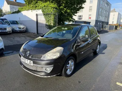 Used Renault Clio II Dynamique 2007 Black Hatchback