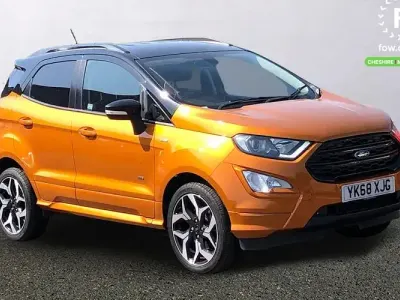 Usado Ford Ecosport ST-Line 125 HP (91 kW) 2018 Laranja SUV