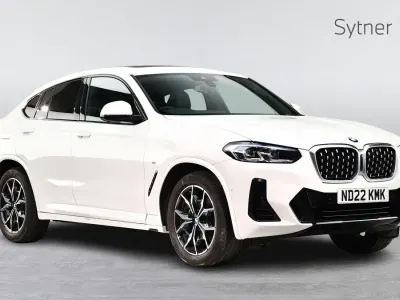 Used BMW X4 M Sport 187 HP (137 kW) 2022 White SUV