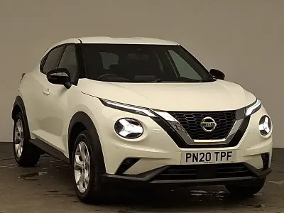 Used Nissan Juke N-Connecta 117 HP (86 kW) 2020 White SUV