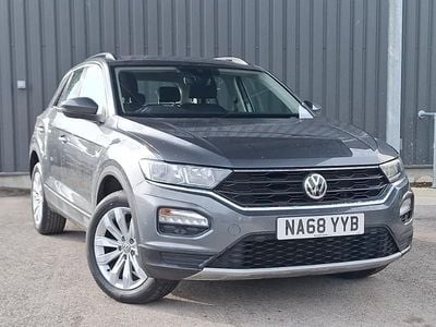 Used VW T-Roc SE 115 HP (84 kW) 2018 Grey SUV