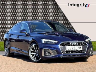Used Audi A5 Sportback S-Line 163 HP (119 kW) 2023 Blue Hatchback