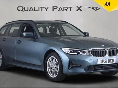 Used BMW 330e 2021 Blue Estate