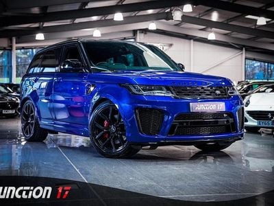 Blue Used 2020 Land Rover Range Rover Sport SVR SUV | £46,488 (Good price)