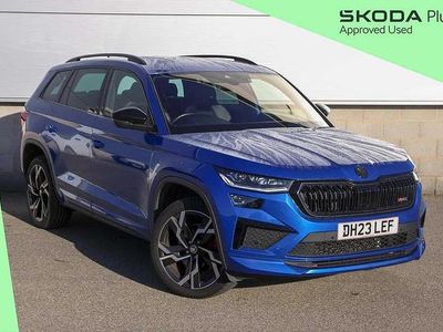 Blue Used 2023 Skoda Kodiaq vRS SUV | £33,995 (Expensive)