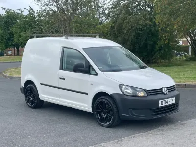 Used VW Caddy Startline 75 HP (55 kW) 2014 White MPV