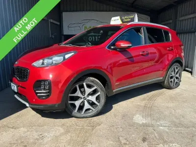 Used Kia Sportage GT-Line 177 HP (130 kW) 2016 Red SUV