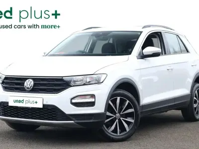 Used VW T-Roc SE 115 HP (84 kW) 2019 White SUV