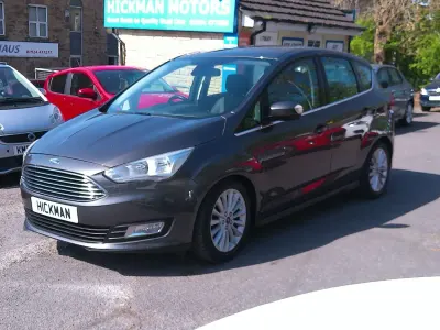 Second-hand Ford C-MAX Titanium 125 CP (91 kW) 2016 Gri Monovolum