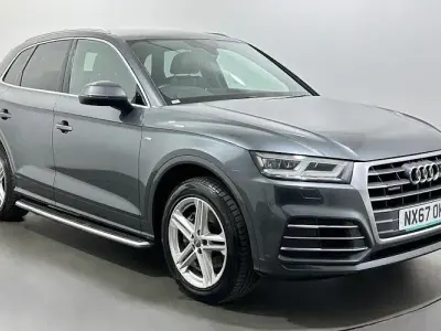 Usado Audi Q5 S-Line 190 CV (139 kW) 2017 Gris SUV