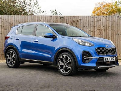 Blue Used 2018 Kia Sportage GT-Line S SUV | £15,495 (Expensive)