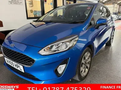 Used Ford Fiesta Trend 85 HP (62 kW) 2019 Blue Hatchback
