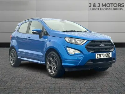 Begagnad Ford Ecosport ST-Line 125 HK (91 kW) 2020 Blå SUV