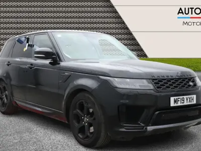 Used Land Rover Range Rover Sport HSE 306 HP (225 kW) 2019 Black SUV