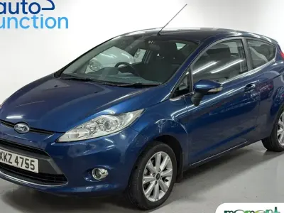 Second-hand Ford Fiesta Zetec 82 CP (60 kW) 2009 Albastru Hatchback